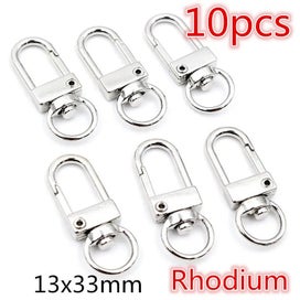 Listing 8 of 20 for 5-10pcs Snap Hook Trigger Clips Buckles For Keychain Lobster Lobster Clas CHK12N