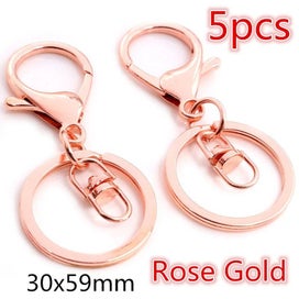 Listing 11 of 20 for 5-10pcs Snap Hook Trigger Clips Buckles For Keychain Lobster Lobster Clas CHK12N