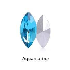 Listing 3 of 19 for All Size 3-32MM Navette Rhinestone Jewelry Crafts Horse Eye Glass Crystal CHK12N