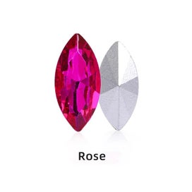 Listing 18 of 19 for All Size 3-32MM Navette Rhinestone Jewelry Crafts Horse Eye Glass Crystal CHK12N