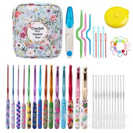 Listing 3 of 20 for Wool Crochet Hooks Set Beginner Handmade Crafts Knitting Crochet Hooks Needle Ya