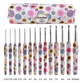 Listing 4 of 20 for Wool Crochet Hooks Set Beginner Handmade Crafts Knitting Crochet Hooks Needle Ya
