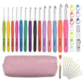 Listing 5 of 20 for Wool Crochet Hooks Set Beginner Handmade Crafts Knitting Crochet Hooks Needle Ya
