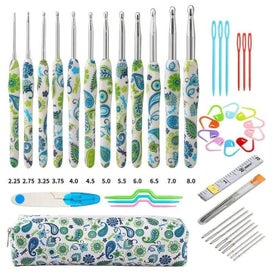 Listing 8 of 20 for Wool Crochet Hooks Set Beginner Handmade Crafts Knitting Crochet Hooks Needle Ya