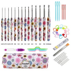 Listing 14 of 20 for Wool Crochet Hooks Set Beginner Handmade Crafts Knitting Crochet Hooks Needle Ya