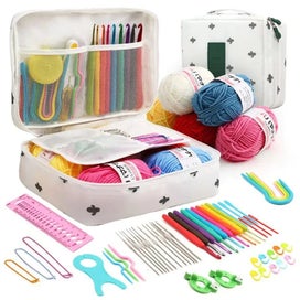 Listing 16 of 20 for Wool Crochet Hooks Set Beginner Handmade Crafts Knitting Crochet Hooks Needle Ya