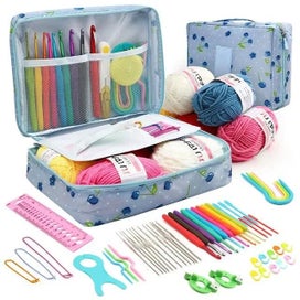Listing 18 of 20 for Wool Crochet Hooks Set Beginner Handmade Crafts Knitting Crochet Hooks Needle Ya
