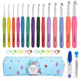 Listing 19 of 20 for Wool Crochet Hooks Set Beginner Handmade Crafts Knitting Crochet Hooks Needle Ya