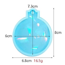 Listing 6 of 20 for Winter Tree Ring Holder Epoxy Resin Mold Assemble Christmas Tree Silicone CHK12N