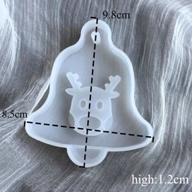 Listing 10 of 20 for Winter Tree Ring Holder Epoxy Resin Mold Assemble Christmas Tree Silicone CHK12N