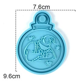 Listing 12 of 20 for Winter Tree Ring Holder Epoxy Resin Mold Assemble Christmas Tree Silicone CHK12N