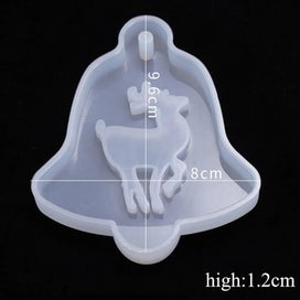 Listing 14 of 20 for Winter Tree Ring Holder Epoxy Resin Mold Assemble Christmas Tree Silicone CHK12N