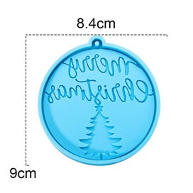 Listing 16 of 20 for Winter Tree Ring Holder Epoxy Resin Mold Assemble Christmas Tree Silicone CHK12N