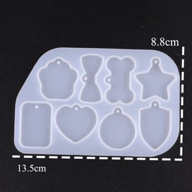 Listing 20 of 20 for Winter Tree Ring Holder Epoxy Resin Mold Assemble Christmas Tree Silicone CHK12N