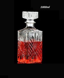 Listing 1 of 19 for Whiskey Decanter Whiskey Bottle Crystal Glass Wine Beer Containers Glass CHK12N