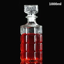 Listing 1 of 19 for Whiskey Decanter Whiskey Bottle Crystal Glass Wine Beer Containers Glass CHK12N