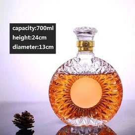 Listing 1 of 19 for Whiskey Decanter Whiskey Bottle Crystal Glass Wine Beer Containers Glass CHK12N