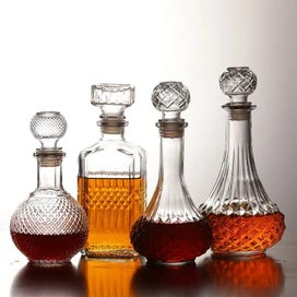 Listing 4 of 19 for Whiskey Decanter Whiskey Bottle Crystal Glass Wine Beer Containers Glass CHK12N