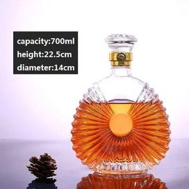 Listing 5 of 19 for Whiskey Decanter Whiskey Bottle Crystal Glass Wine Beer Containers Glass CHK12N