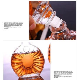 Listing 7 of 19 for Whiskey Decanter Whiskey Bottle Crystal Glass Wine Beer Containers Glass CHK12N