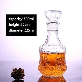 Listing 16 of 19 for Whiskey Decanter Whiskey Bottle Crystal Glass Wine Beer Containers Glass CHK12N