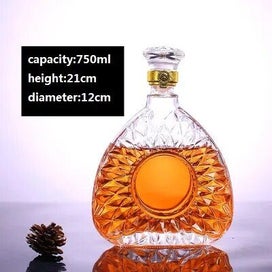 Listing 19 of 19 for Whiskey Decanter Whiskey Bottle Crystal Glass Wine Beer Containers Glass CHK12N