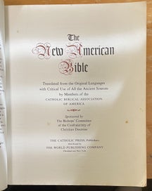 Listing 2 of 2 for Holy Bible NAB