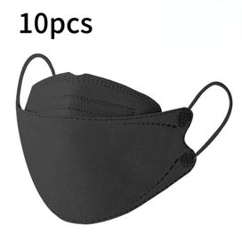 Listing 2 of 20 for Black Skin Care Mask Adult Fish Shape Cotton Face Masks Mascarilla Negra CHK12N