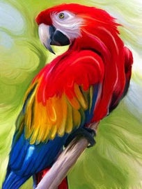Listing 6 of 19 for 5D Diamond Painting Kit Parrot Deer Animal Mosaic DIY Dandelion Diamond E CHK12N