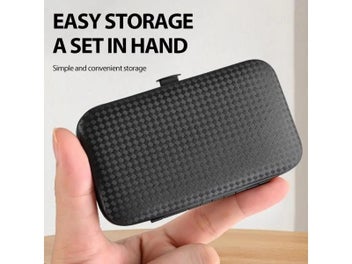 Listing 4 of 9 for Home 7piece Nail Clipper Set With Large Opening Manicure Tools