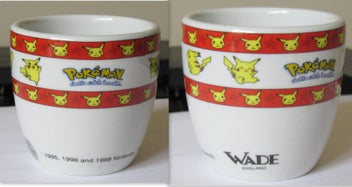 Listing 1 of 3 for 1998 Wade Nintendo Pokemon Pikachu set of 6 china egg cups boxed unused