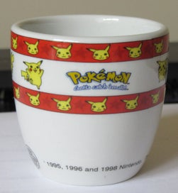 Listing 2 of 3 for 1998 Wade Nintendo Pokemon Pikachu set of 6 china egg cups boxed unused