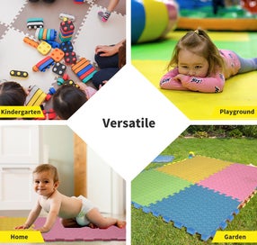 Listing 8 of 9 for Bopeep EVA Foam Kids Play Mat Floor Kid Crawling Interlocking Home Yellow 60x60