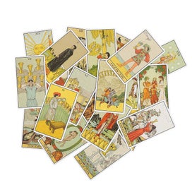 Listing 18 of 18 for Before Tarot Cards Board Game Tarot Divination Deck 78 Sheet English PDF Guide B