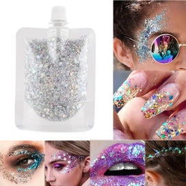 Listing 2 of 14 for 40ML Face Eye Glitter Sequin Gel Cream Stage Party Shimmer Gel Colorful M CHK12N