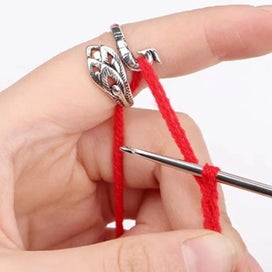 Listing 18 of 19 for Multi Style Knitting Loop Crochet Loop Knitting Accessories Shape Ring Fi CHK12N