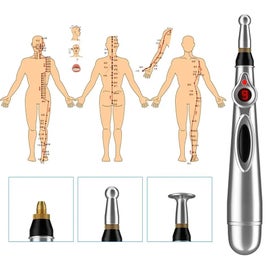 Listing 6 of 10 for Electronic Acupuncture Pen Neck Leg Face Electric Pulse Acupuncture Merid CHK12N