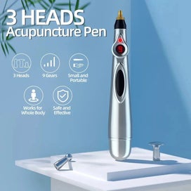 Listing 8 of 10 for Electronic Acupuncture Pen Neck Leg Face Electric Pulse Acupuncture Merid CHK12N