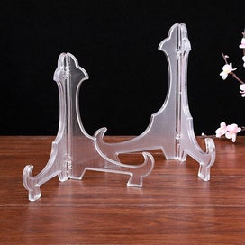 Listing 2 of 15 for Plastic Easels Plate Holder Weddings Photo Picture Frame Display Stand Di CHK12N