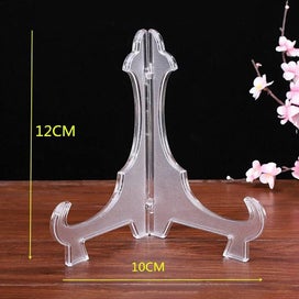 Listing 8 of 15 for Plastic Easels Plate Holder Weddings Photo Picture Frame Display Stand Di CHK12N