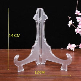 Listing 9 of 15 for Plastic Easels Plate Holder Weddings Photo Picture Frame Display Stand Di CHK12N