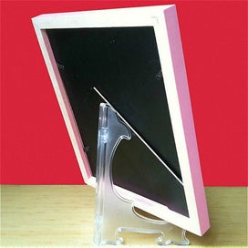 Listing 14 of 15 for Plastic Easels Plate Holder Weddings Photo Picture Frame Display Stand Di CHK12N