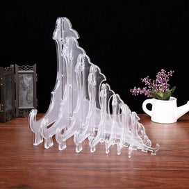 Listing 15 of 15 for Plastic Easels Plate Holder Weddings Photo Picture Frame Display Stand Di CHK12N