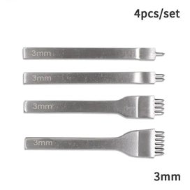 Listing 2 of 6 for 4pcs Spacing Punch Tool For Leather Hole Punches DIY Leather Craft Tools CHK12N