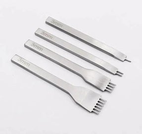 Listing 5 of 6 for 4pcs Spacing Punch Tool For Leather Hole Punches DIY Leather Craft Tools CHK12N