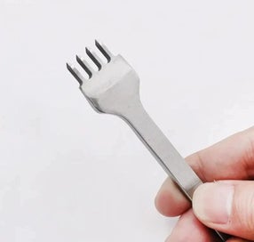Listing 6 of 6 for 4pcs Spacing Punch Tool For Leather Hole Punches DIY Leather Craft Tools CHK12N