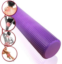 Listing 5 of 5 for 30/45/60CM x 10CM Yoga Foam Roller EVA Pilates Exercises Massage Roller F CHK12N