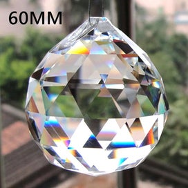 Listing 5 of 19 for 20/30/40/50MM Clear Crystal Feng Shui Lamp Ball Prism Rainbow Sun Catcher CHK12N