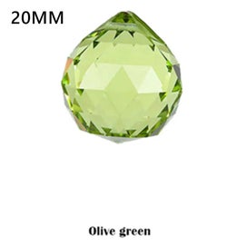 Listing 6 of 19 for 20/30/40/50MM Clear Crystal Feng Shui Lamp Ball Prism Rainbow Sun Catcher CHK12N