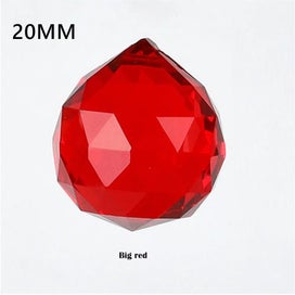 Listing 12 of 19 for 20/30/40/50MM Clear Crystal Feng Shui Lamp Ball Prism Rainbow Sun Catcher CHK12N